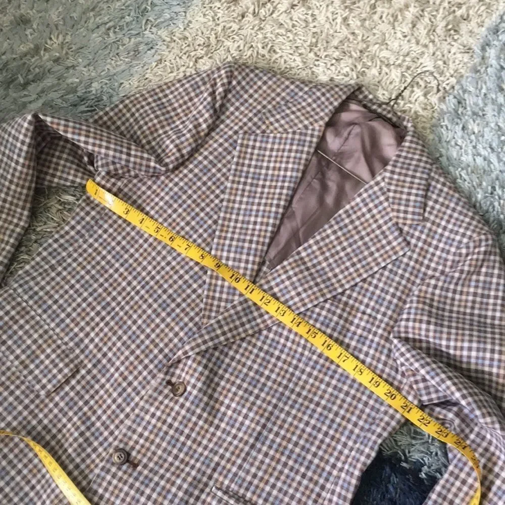 Vintage Plaid Blazer/Jacket